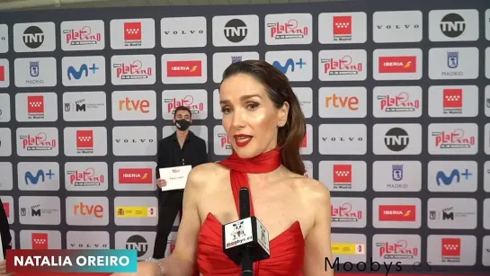 Natalia Oreiro интервью 03/10/2021 (Premios Platino)