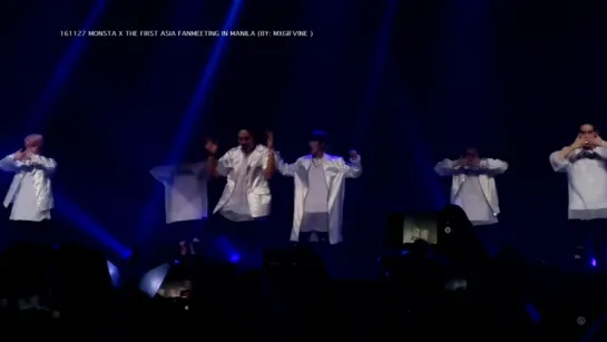 [FC|VK][27.11.2016] MONSTA X - Be Quiet @ The First Asia Fanmeeting in Manila