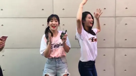 180801 Interview Mijoo & Jiae for Hanwha Eagles