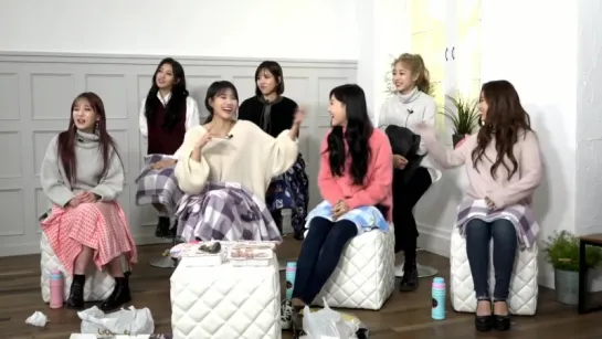 171128 Lovelyz на шоу CeluvTV