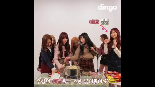 170304 Lovelyz @ Dingo Food