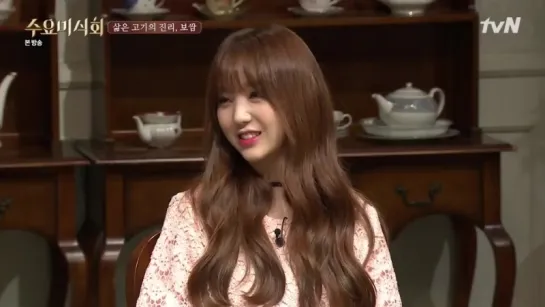 161019 Kei (Lovelyz) @ tvN Wednesday Food Talk Ep. 88