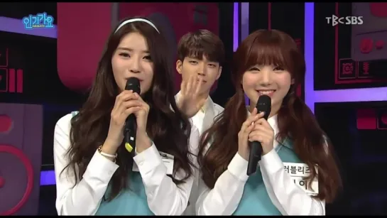 160515 Kei & Mijoo (Lovelyz) Special MC Cut @ SBS Inkigayo