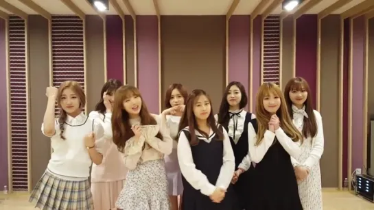 160422 Lovelyz Greeting Message @ Melon AZTalk