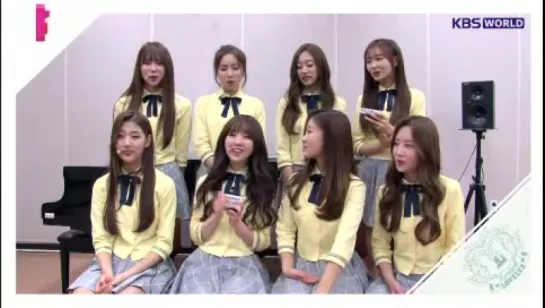 151113 Lovelyz Cut @ KBS World BackStage Chat