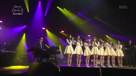 151031 Lovelyz & Yoonsang - 달리기 @ Yoo Heeyeol Sketchbook