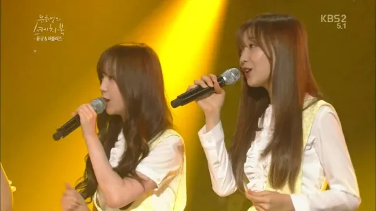 151031 Lovelyz - Beat It (acapella) @ Yoo Heeyeol Sketchbook