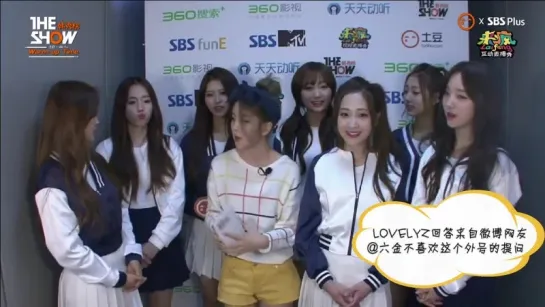 150428 Lovelyz - Warm-up Time CUT @ SBS MTV The Show