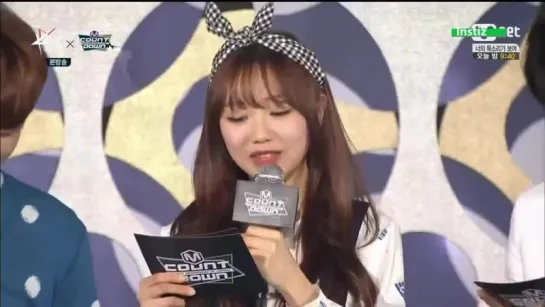 150423 Sujeong MC Cut 1 @ KCON x M!Coundown