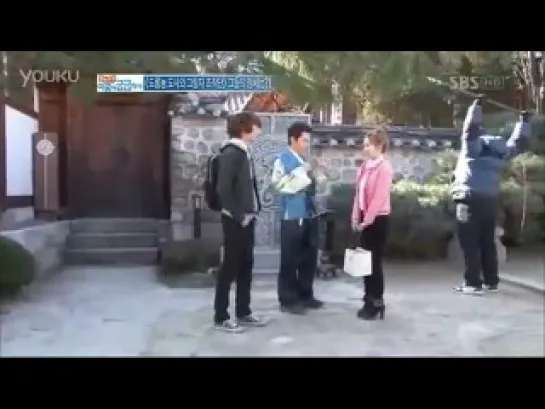 Taeyeon and Minho @ S6 Shooting scene 3