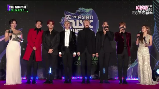 [VK][191204] MONSTA X - Red Carpet @ MAMA 2019 in JAPAN