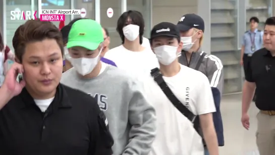 [VK][190826] MONSTA X at Incheon Airport @ STARK