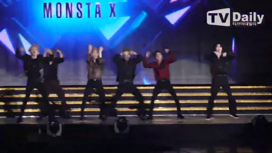 [VK][190517] MONSTA X perfomance Intro + Alligator @ MYDAILY