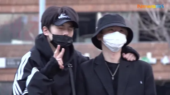 [VK][190308] MONSTA X Arriving at Music Bank @ NEWSEN