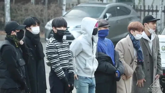 [VK][190301] MONSTA X Arriving at Music Bank @ 147Company