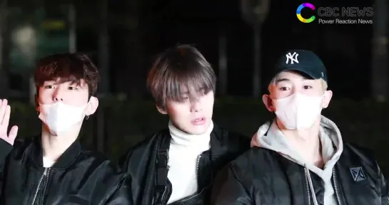 [VK][181221] MONSTA X Arriving at Music Bank @ CBC NEWS