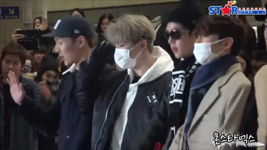 [VK][181211] MONSTA X at Gimpo Airport @ stardailynews