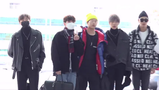 [VK][181129] MONSTA X at Incheon Airport @ TopStarNews