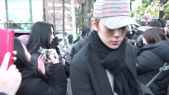 [VK][181123] MONSTA X Arriving at Music Bank @ KNB 미디어