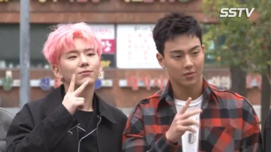 [RAW|VK][21.10.2016] Monsta X arriving at Music Bank @ SSTV