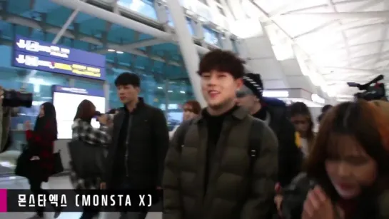 [RAW|VK][01.12.2016] Incheon airport @ TV10