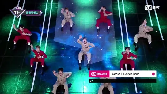 [Golden Child - Genie] KPOP TV Show ¦ M COUNTDOWN 181115 EP.596