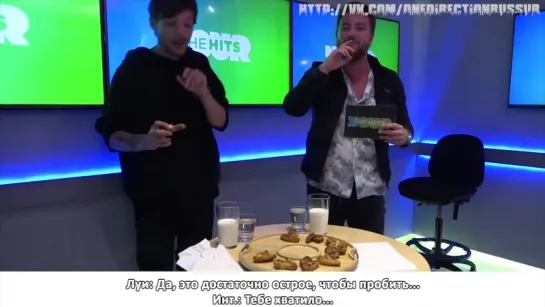 Louis Tomlinson plays Peri Peri Roulette on The Hits [RUS SUB]