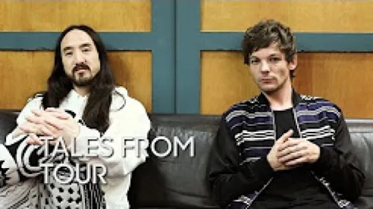 Tales from Tour: Steve Aoki and Louis Tomlinson [RUS SUB]