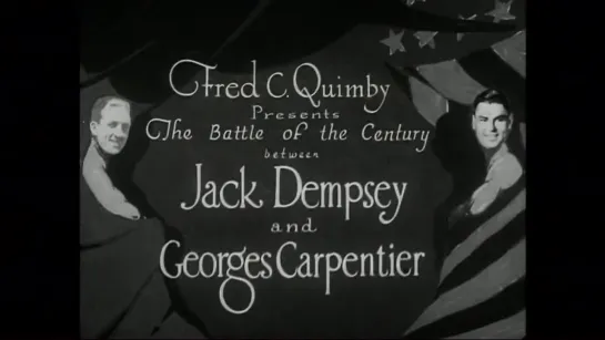 Jack Dempsey vs. Georges Carpentier, NJ 1921 (``The Fight of the Century``)