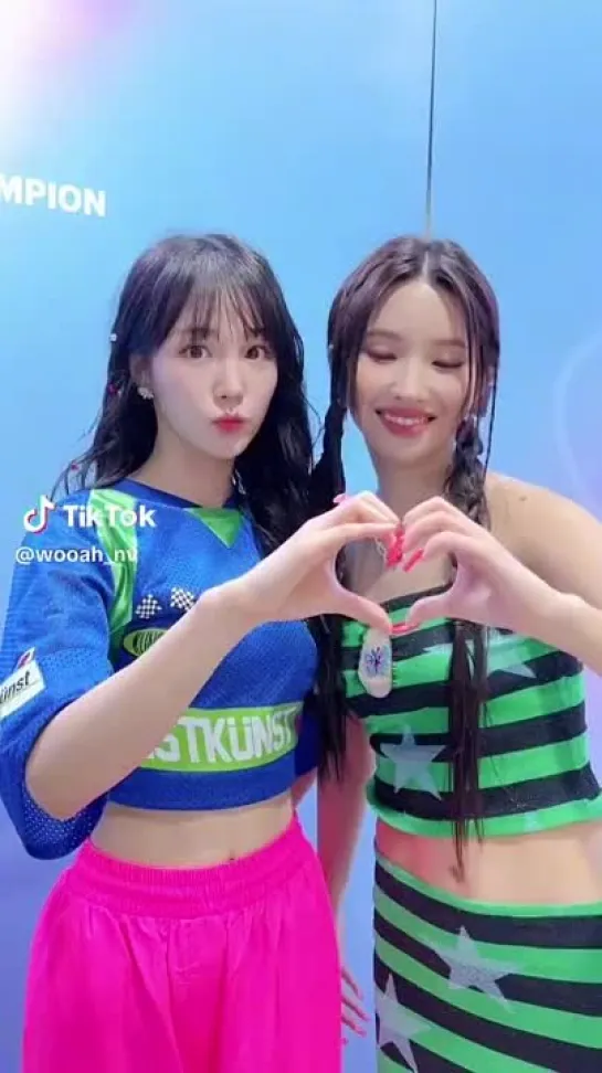 230525 (G)I-DLE's Soyeon w/ Nana (woo!ah!) - Charsmatic Challenge