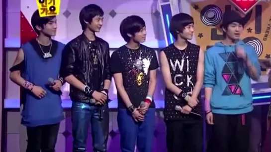 25.05.2008 SHINee - Replay (Noona Neomu Yeppeo) Debut Stage