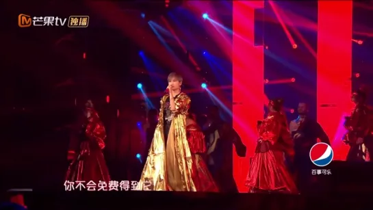 Chris Lee ( Li Yuchun) - 《流行 今天雨，可是我们在一起》 (Mango Youth Night  Hunan TV China 180804)