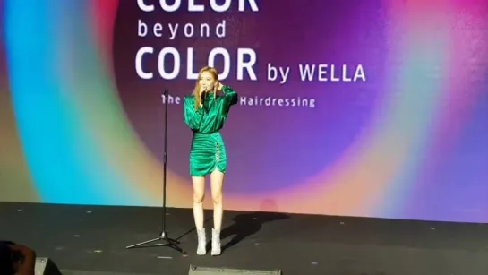 180919 SUNMI @ Wella Professional «Color Beyond Color» Festival