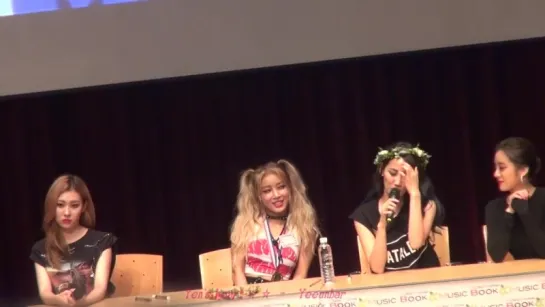 150815 Wonder Girls - Reboot Fansign Event