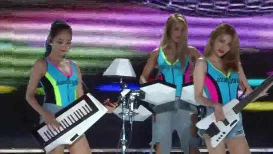 [Фанкам] 150809 Wonder Girls - I Feel You  @ К-поп фестиваль в Сокчо