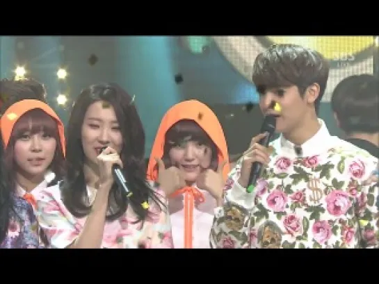 140406 | Sunmi MC Cut 4 @ Inkigayo