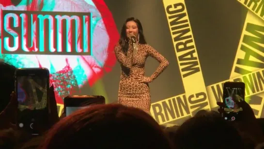 190523 SUNMI @ THE 1st WORLD TOUR [WARNING] in Tokyo