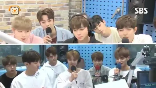 170829 Дэхви (Wanna One) говорит о Сонми @ SBS Power FM «Choi Hwa Jung's Power Time Radio»