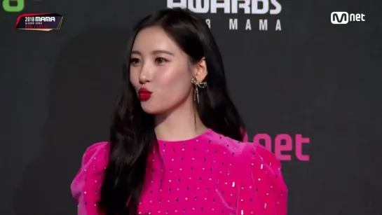 181214 SUNMI @ Red Carpet / 2018 MAMA in HONG KONG