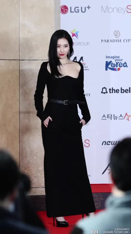 181128 Красная дорожка Asia Artist Awards