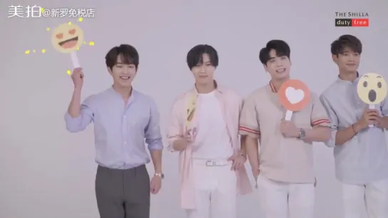 170626 Shinee съёмки для The Shilla Duty Free