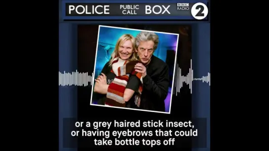 A grey haired stick insect with eyebrows that could take bottle tops off