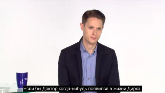 Samuel Barnett talking about Doctor Who RUS SUB