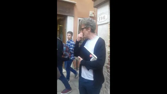 Peter Capaldi & Italian Fans of the Doctor