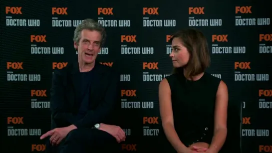 FOX - DOCTOR WHO S9  Peter Capaldi & Jenna Coleman - next Q&A