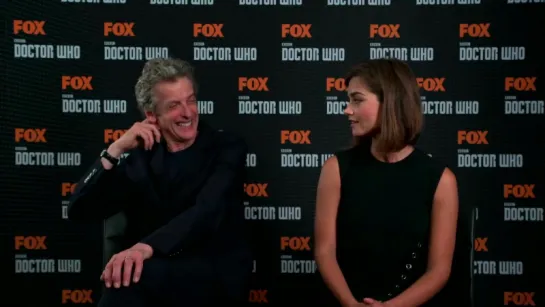 FOX - DOCTOR WHO S9 Peter Capaldi & Jenna Coleman