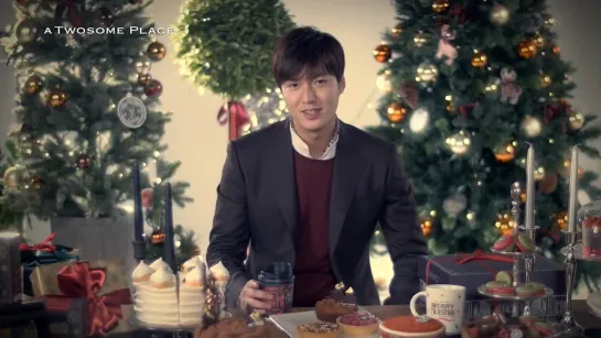 #LeeMinHo в рекламе Twosome Place, 24.11.2014  / Merry Twosome Christmas / Cr: Twosome YB