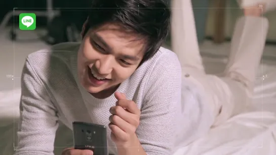 [LINE x Lee Min Ho] Ad. Shoot Interview_60" Cr: [LINE Hong Kong/Macau] YB