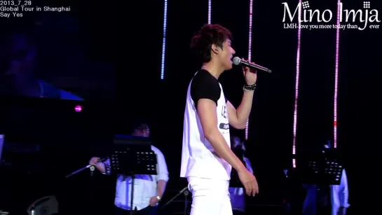 2013 7 28 이민호 Global Tour in Shanghai Say Yes