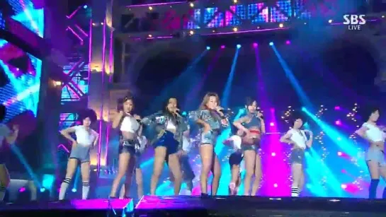 [PERF] 141221 Sistar - Touch My Body @ SBS Gayo Daejun